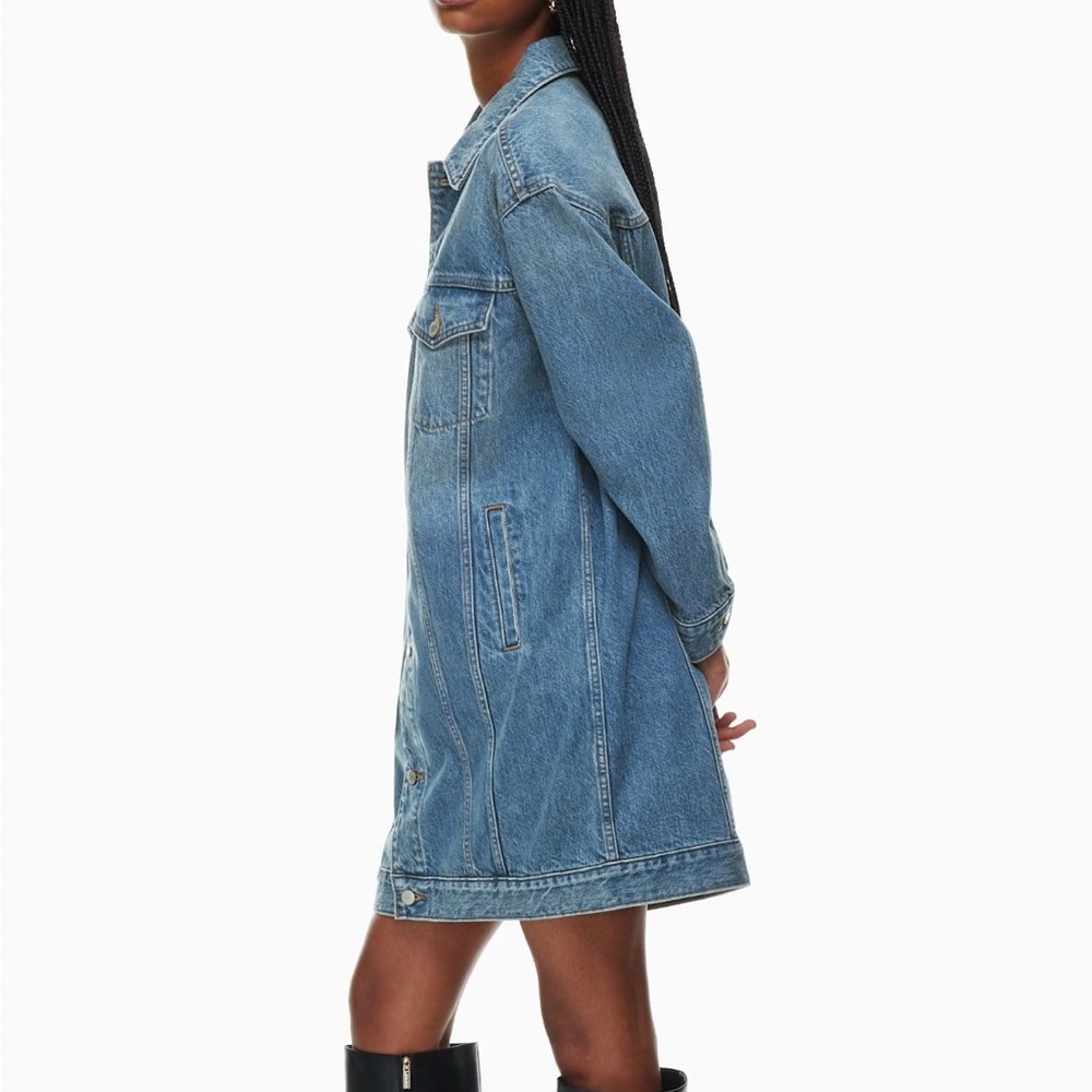 Aritzia Denim Forum Ali 90’s Coat - Picture 3 of 6